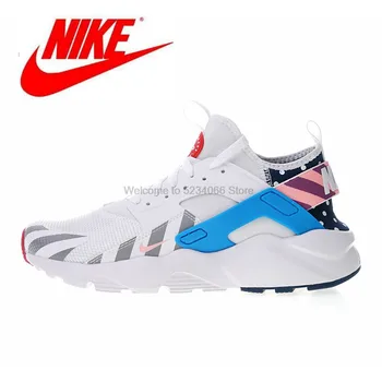 

Nike Air Huarache Run Ultra 4th Generation Rainbow Mesh Air Cushion Running Shoes Men's Women's Size 36-45 847568-100 non-slip