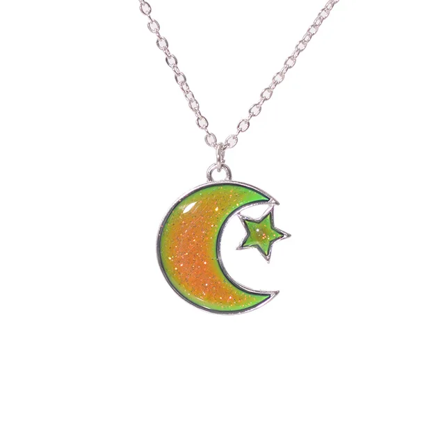 2020 Star Moon Mood Neckalce Jewelry 