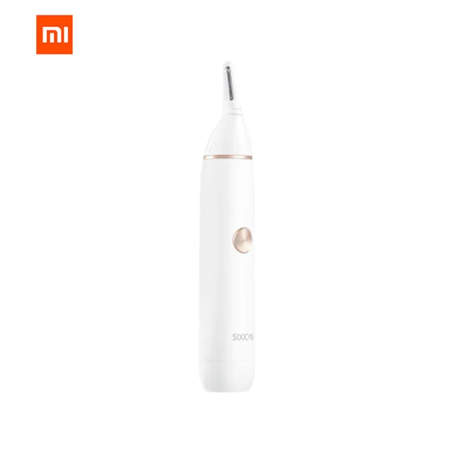  XIAOMI Mijia Soocas IPX5 waterproof Nose Hair Trimmer Eyebrow Clipper Sharp Blade Cordless Nasal Cl
