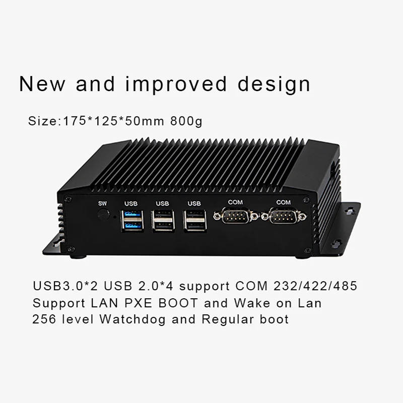 Четырехъядерный процессор Intel Celeron j1900 Мини ПК оконные рамы HDMI + VGA мини Windows 7/8 ОС