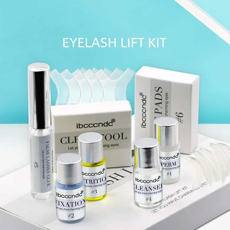 

7 In 1 Mini Eyelash Perming Kit Perm Curler Kit Eye Lashes Lift Liquid Eyelash Wave Lotion Curling Set Eyelash Perming Set TSLM1