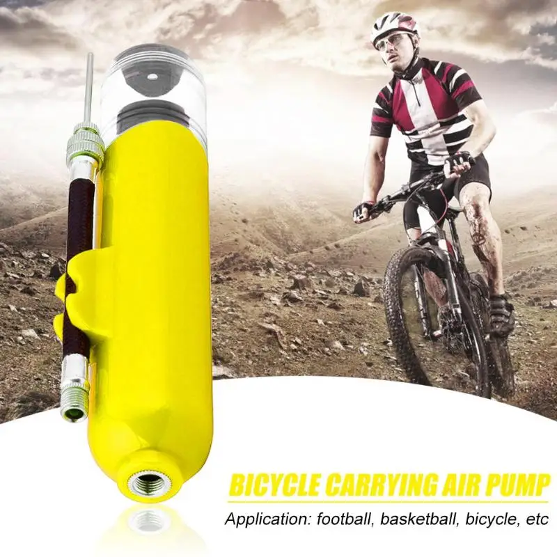 Прочный велосипедный насос многофункциональный MTB насос Горный Дорожный велосипед насос для велосипедных шин с иглой Велосипедное оборудование