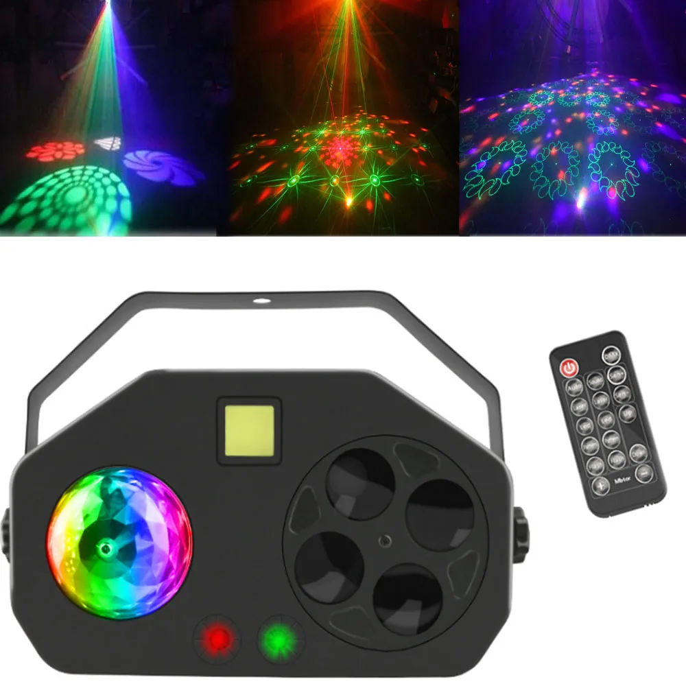 RGBW Led DJ Лазерный светильник для дискотеки, стробоскоп, магический шар, лазерный проект DMX 512, сценический светильник, световой эффект, бар, кофе, для дома, вечерние, Свадебный светильник|Эффект освещения сцены|   | АлиЭкспресс
