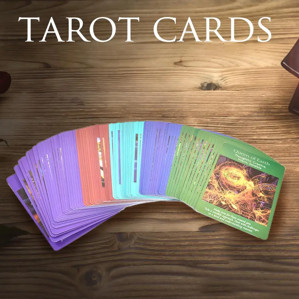 Fairy Tarot Cards,78 Sheets Guardian Angel Tarot Cards Game Board Tarot Card,Funny Board Game Card