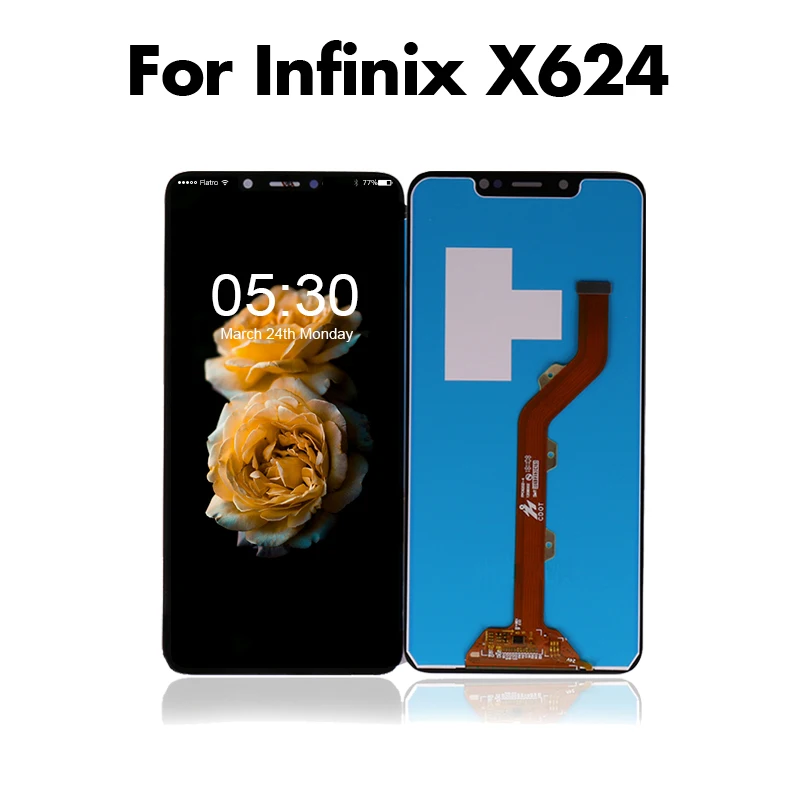 Новый черный/белый дигитайзер для Infinix Hot 7x624 ЖК дисплей Сенсорная панель