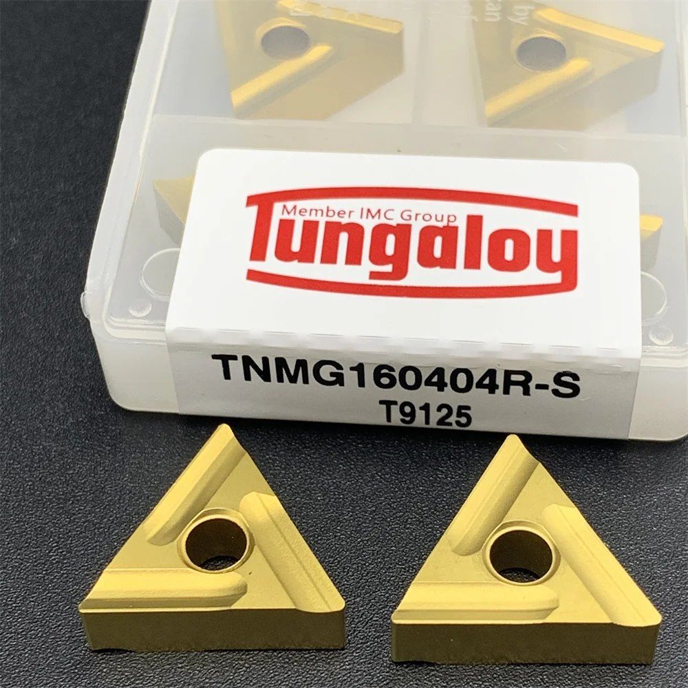 

High Quality External Turning Tools Steel Parts TNMG160404R-S T9125 Carbide Inserts TNMG160404L-S T9125 TNMG160404R