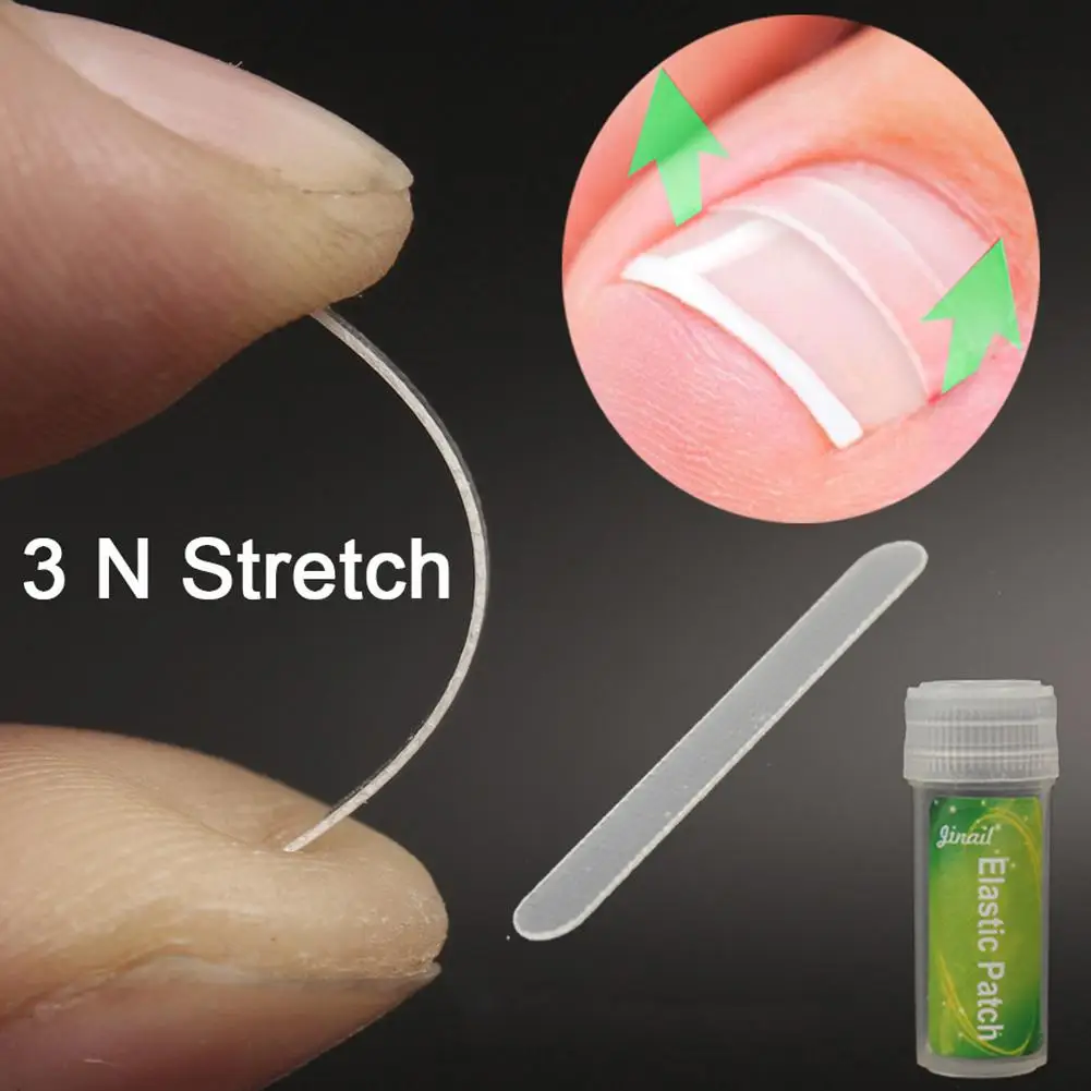 10Pcs Ingrown Toe Nail Correction Sticker Patch Paronychia Corrector File Elastic Patch Corrector Pedicure Foot Care Tool 4mm