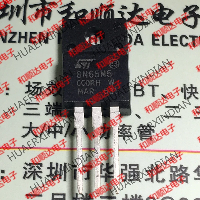 20PCS/LOT New original 8N65M5 STF8N65M5 TO-220F 710V 7A