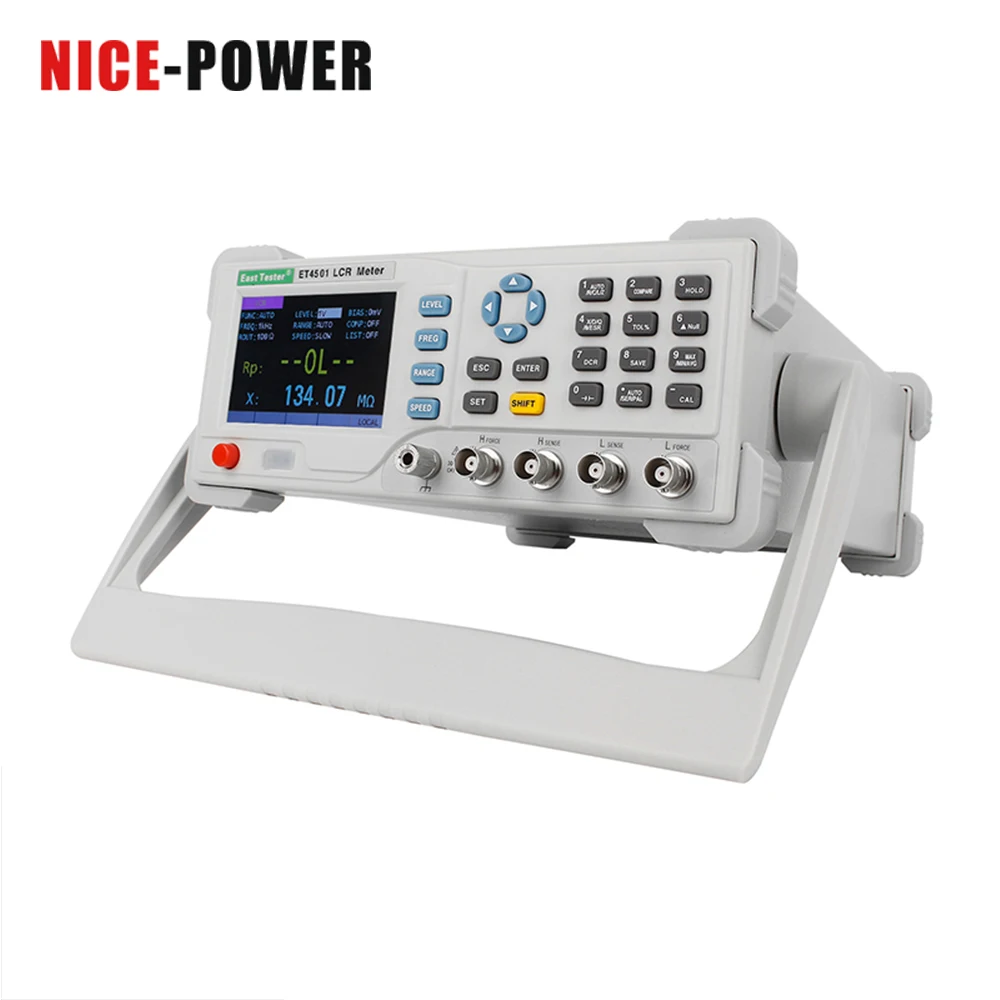 LCR Tester Meter Capacitance Resistance Impedance Inductance Measure