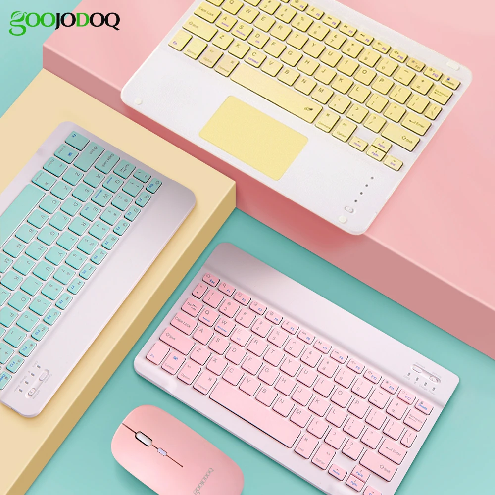 Для iPad Bluetooth клавиатура Touchpad Pro 11 Беспроводная мини и мышь для Samsung Xiaomi