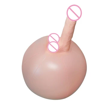 Thierry Rider Rocker Sex Ball with Dildo,Inflatable Ball Sex Furniture Sitting On Sex Toys for Women Adult Products Masturbation 3