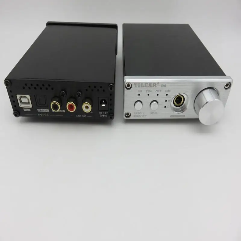 HiFi Dual ES9038Q2M USB DAC COAX/OPT Digital-Analog-Wandler Kopfhörerverstärker 
