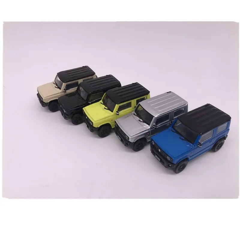 AOSHIMA 1:64 SUZUKI Jimny детского игрушечного автомобиля модели. Набор из пяти цветов для