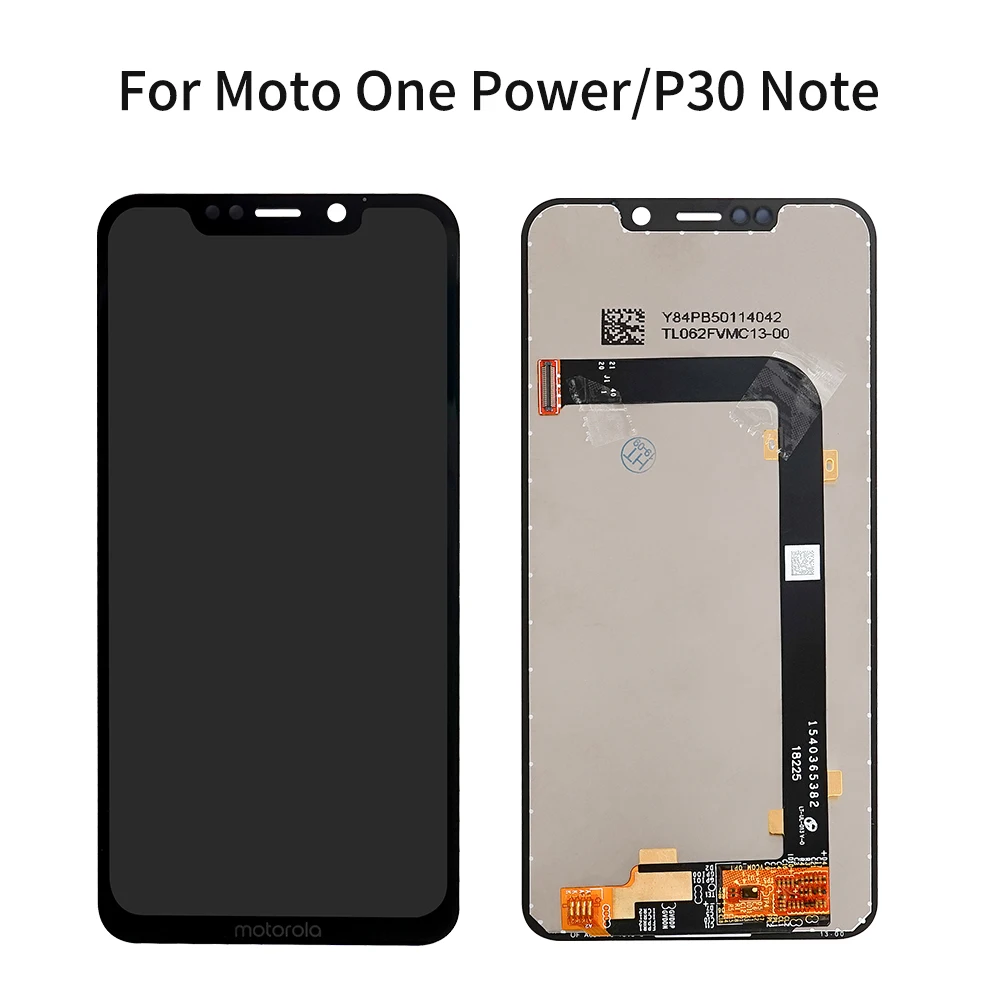 6," для Motorola Moto One power ЖК-дисплей сенсорный экран для Motorola Moto P30 Note ЖК-дисплей XT1942-1 XT1942-2
