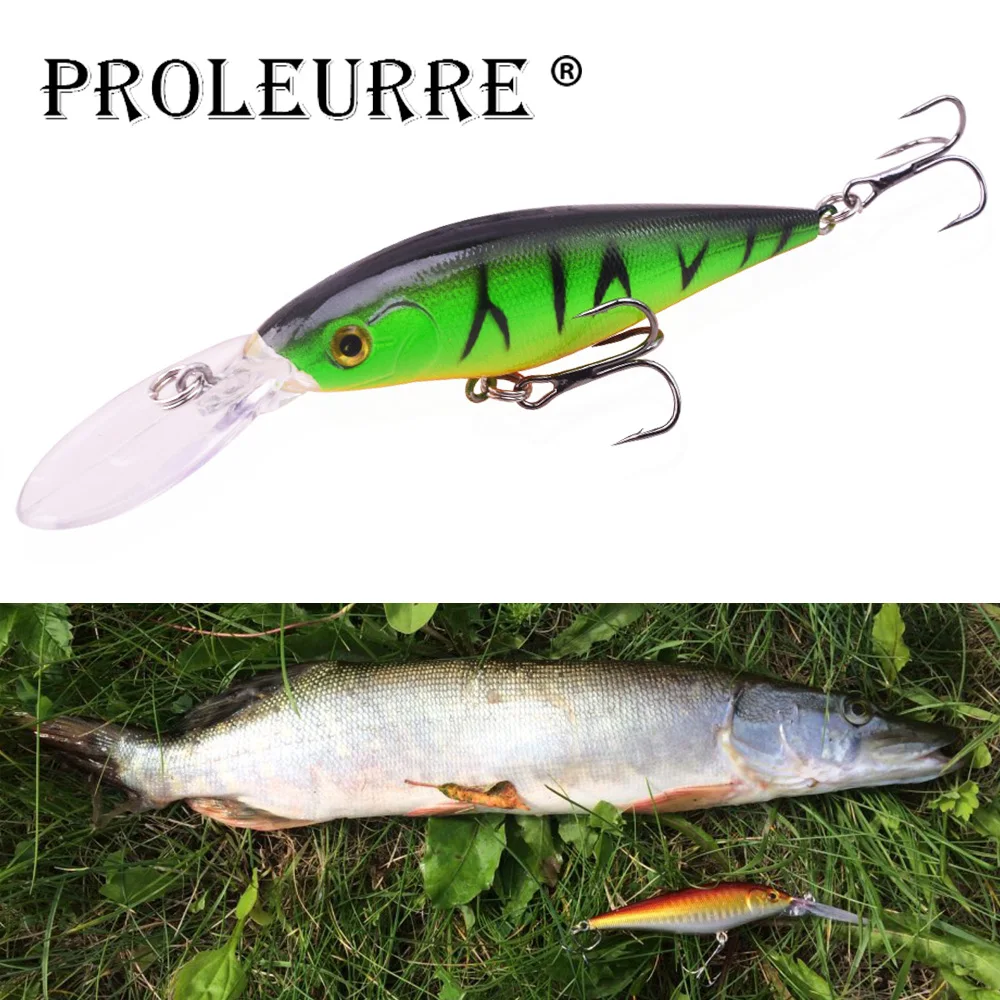 Lot De 10 Leurres Artificiels – Minnow & Crank 5 Cm – Ratling Truite Bass