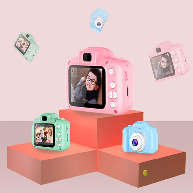 

Children's Camera Waterproof 1080P HD Screen Camera Video Toy 8 Million Pixel Kids Cartoon Cute Camera Outdoor Photography Kids