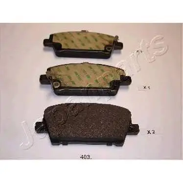 Колодки дисковые передние с антискрип. пл.\ Honda Civic VII 1.3/