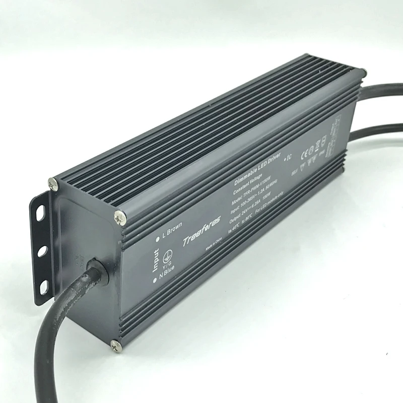 0-10В ШИМ 1-10V затемнения 30 Вт 60 Вт 80 Вт 100 Вт 120 Вт 150 Вт 200 Вт 300 Вт 360 Вт AC/DC 12V 24V IP66 светодиодный трансформатор-драйвер питания адаптер