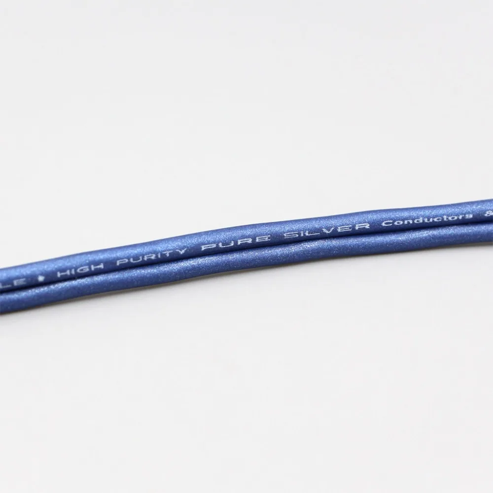 LN004826 наушники чистого серебра кабель+ PEP изолированный для Shure srh1440 srh1840 SRH1540