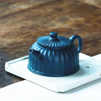 

Yixing Teapot Ore Tian Qing Purple Clay Kettle Master Handmade Send Gift Box