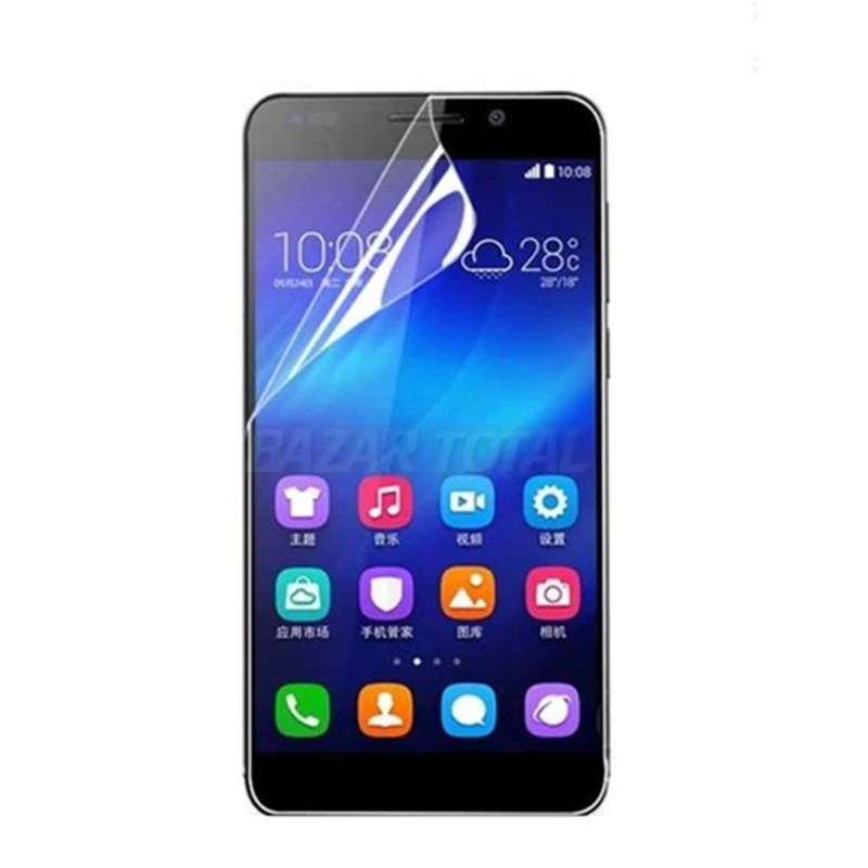 5 шт. глянцевая прозрачная защитная пленка для экрана huawei Honor 10 9 Lite 9i 6 6C 6X 5C 5X