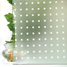 90*300 см матовая декоративная матовая оконная пленка контроль тепла самоклеящаяся пленка затемнение конфиденциальности Статическая Защитная оконная пленка непрозрачная