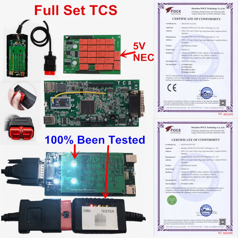 Зеленая плата OBDIICAT TCS PRO Bluetooth 2016 00 2016r1 keygen/2017 1 As Multidiag pro OBD2 сканер автомобильный