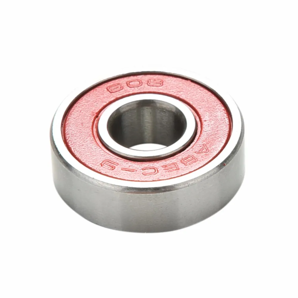Description Picture 3 of item5/10PCS Red ABEC 9 Stainless Steel Bearings High Performance Roller Skate Scooter Skateboard Wheel Bearings