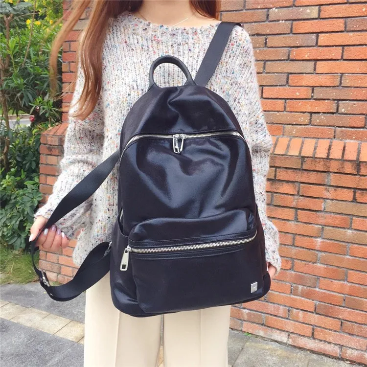 

Backpack Female Backpack 2019 New Style Korean-style Fashion Polyester Fabrics Versatile Large Capacity School Bag Women's Trave