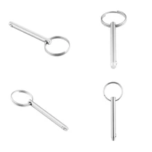 4 шт. 316 Петля из нержавеющей стали верхняя палубная петля релиз штифта 6,3X76 мм