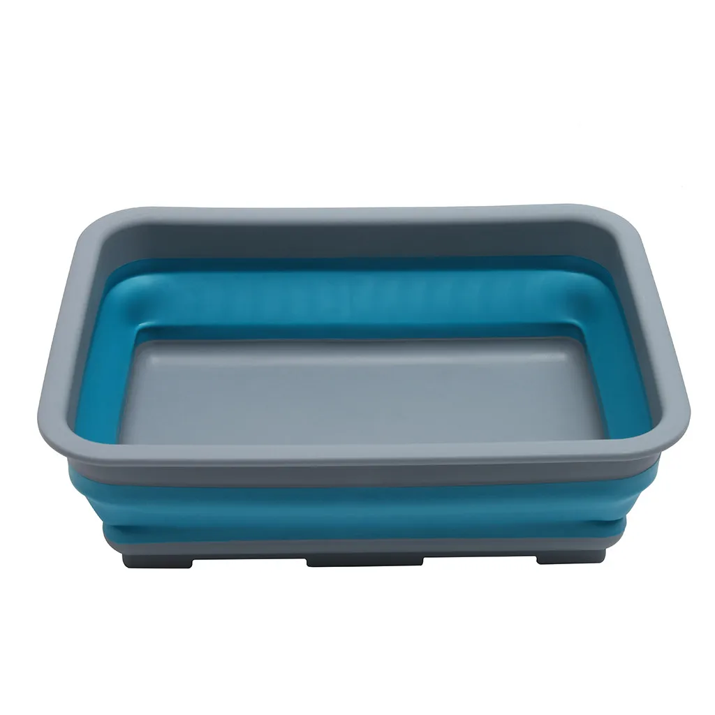 Модное бытовое простое спасательное складное ведро портативный инструмент для