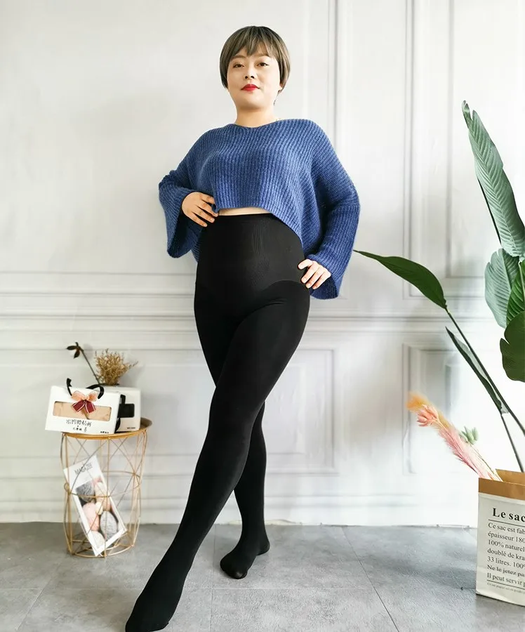 plus size women leggings autumn winter velvet thin warm skinny legging women solid elastic high waist sexy leggings fw578