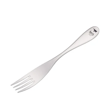 

Western Dessert Cutlery Thicken Solid Titanium Fork Outdoor Tableware Camping Hiking Picnic Tablewares Dinner Fork Ti5202