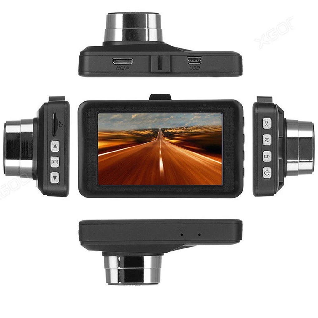3," Автомобиль 1080P Автомобильный приборная панель DVR камера для вождения видео рекордер ночного видения Dash Cam g-сенсор