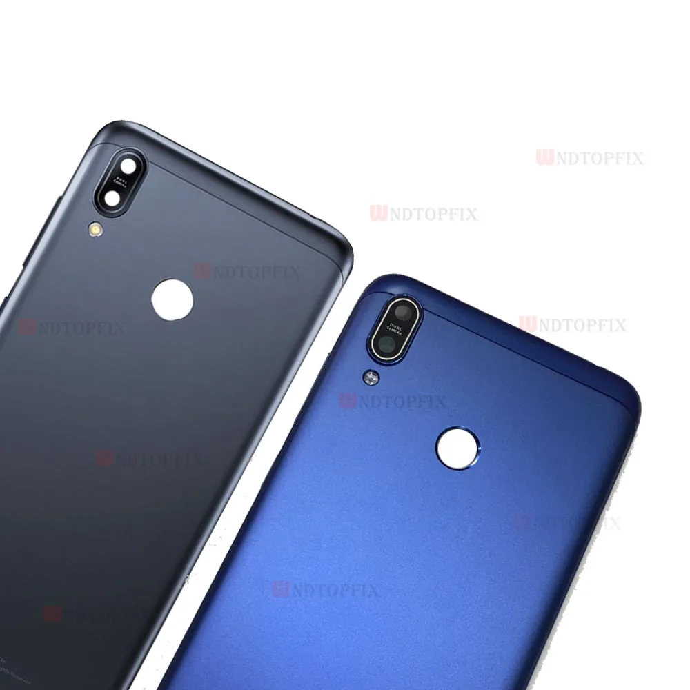 For Asus Zenfone Max M2 ZB633KL Back Battery Cover door Housing Case with Camera Lens For 4