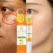 

Vitamin C Whitening Freckle Cream Remove Melasma Fade Freckls Dark Spots Melanin Face Essence Acne Gel Moisturizing Skin Care