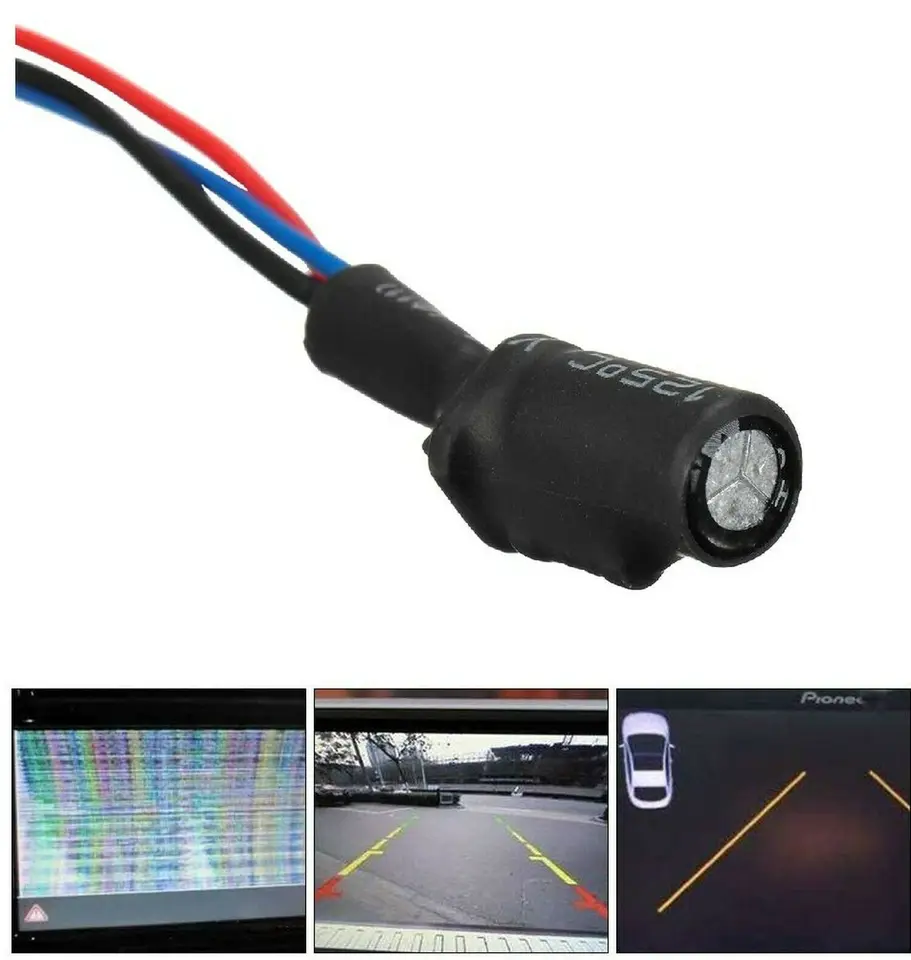 Relè Di Potenza Condensatore Filtro Raddrizzatore Per Telecamera Posteriore Auto 86403140