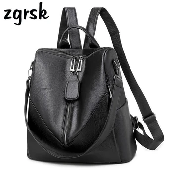 

Women Student Backpack Korean Style Student Black Vintage School Bags For Teenagers Mochila Notebook Women Rucksack Schoolbag