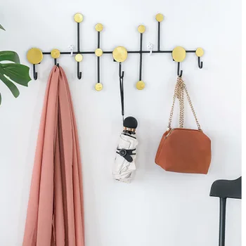 

Nordic Wall Hanger Purse Hook Key Hanger Over The Door Creative Coat Rack Wall Decoration Hooks DIY Decor Clothes Hat Hook