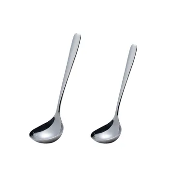 

Stainless steel high quality thick bottom soup spoon kitchen spoon coffee spoon