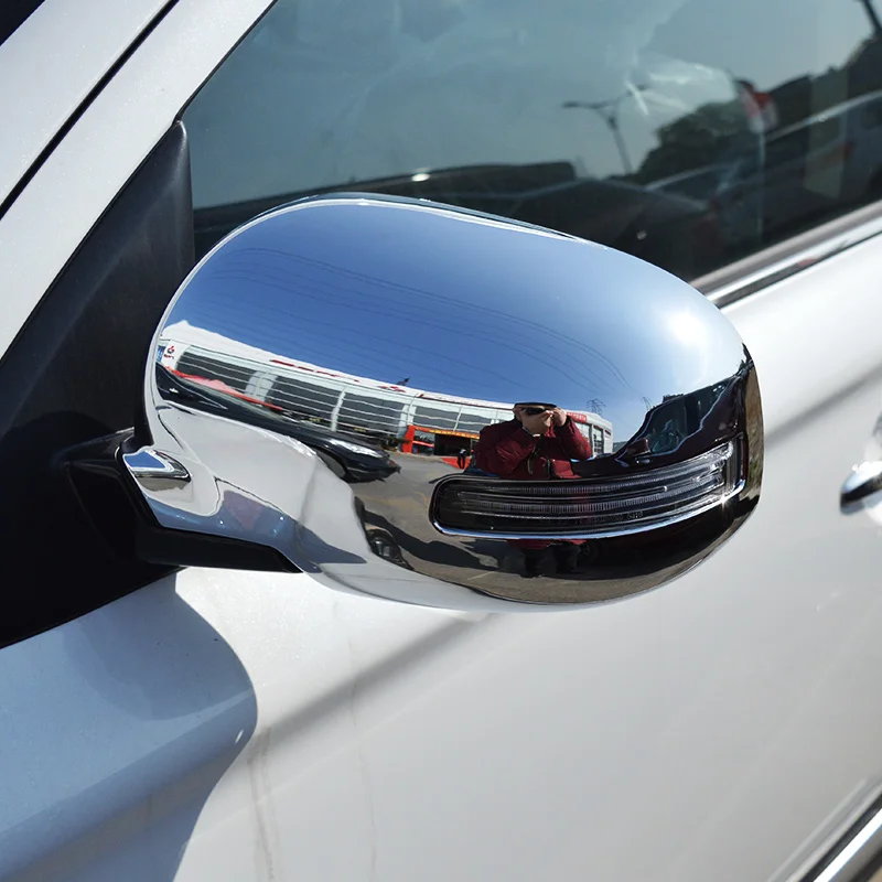 Для Mitsubishi Outlander 2013 2014 2015 2016 2017 2018 углеродное волокно боковое зеркало заднего вида