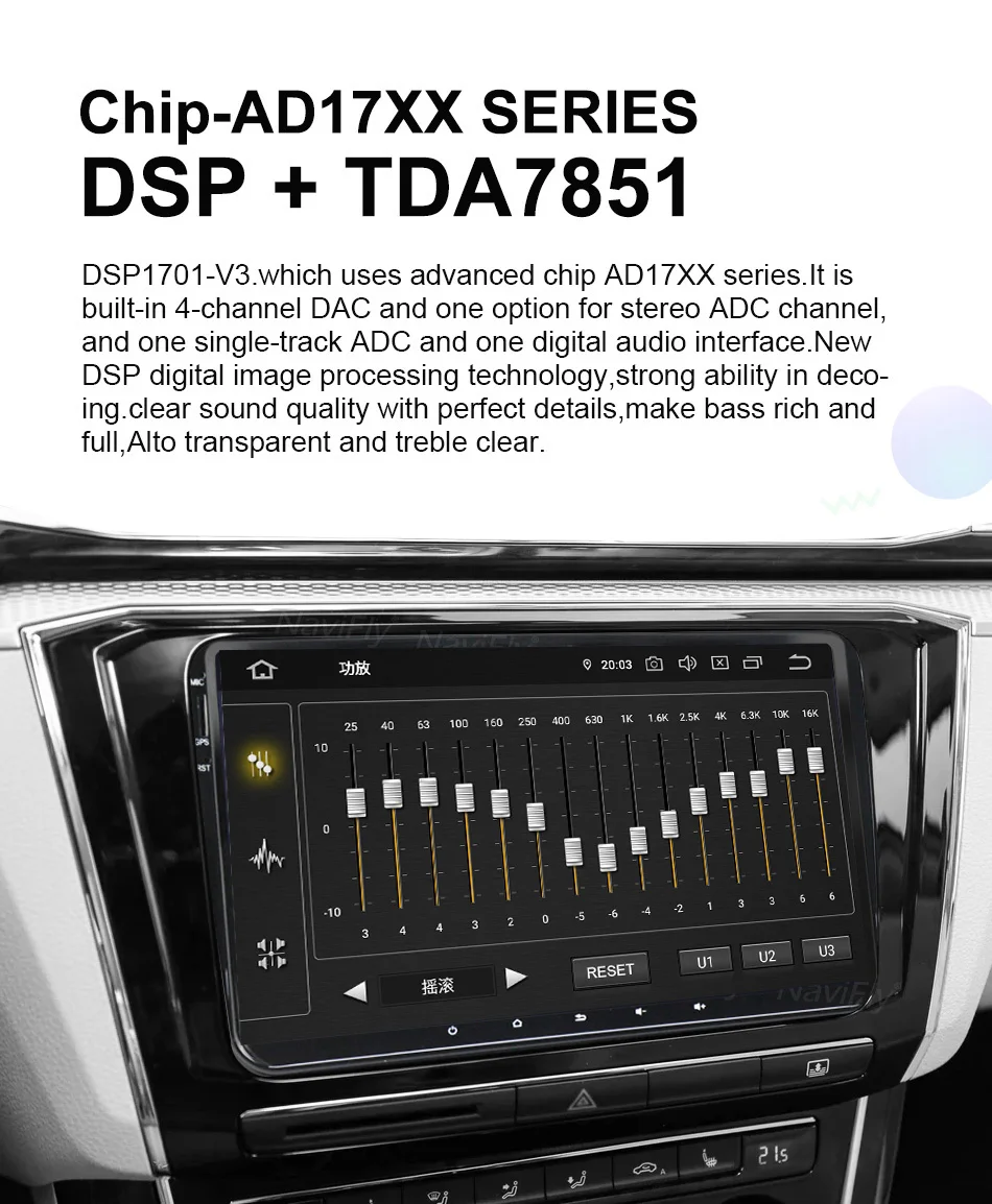 Cheap NaviFly IPS DSP 4GB+64GB Android 9.0 Car dvd player for Passat MK5 Jetta Golf Transporter Auto radio gps navigation 2