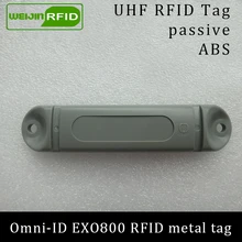 UHF RFID металлическая бирка omni-ID EXO 800 EXO800 915 МГц 868 МГц Impinj Monza4QT EPCC1G2 6C прочные ABS смарт-карты пассивные RFID метки
