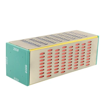 

Sharpener Stone Whetstone 4-Sides Sharpening 4 Diamond Sides Cutter Block Tool Different Grit Cutlery Quick Blade