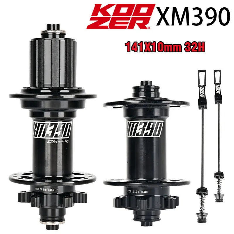 Bicycle Special Hub 141*10mm QR KOOZER XM390 72 ring four Palin mountain bike hub rear quick release 32 holes 8 10 11 12speed | Спорт и