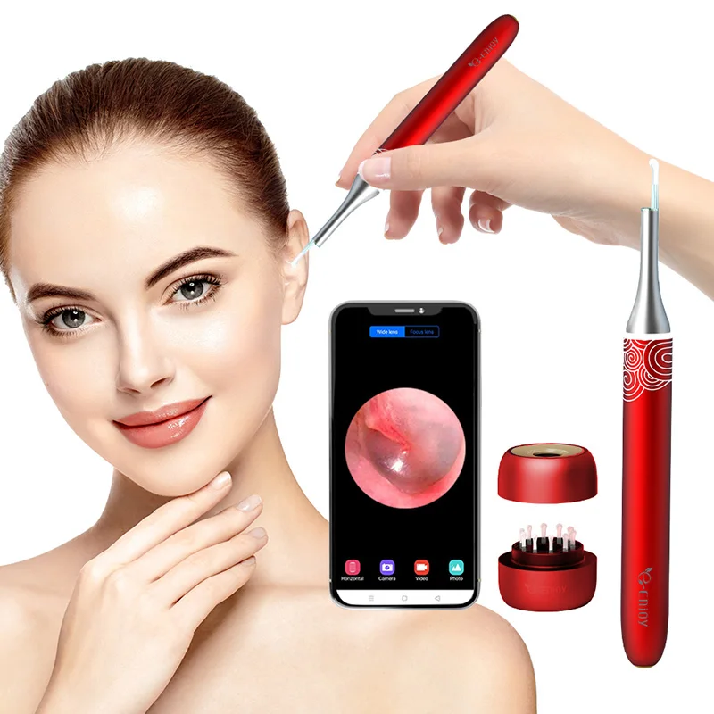 3.9mm Wifi Ear Endoscope 3 in 1 Wax Removal cleaner scope Digital Otoscope Scope Camera for Iphone Android Phone | Безопасность и