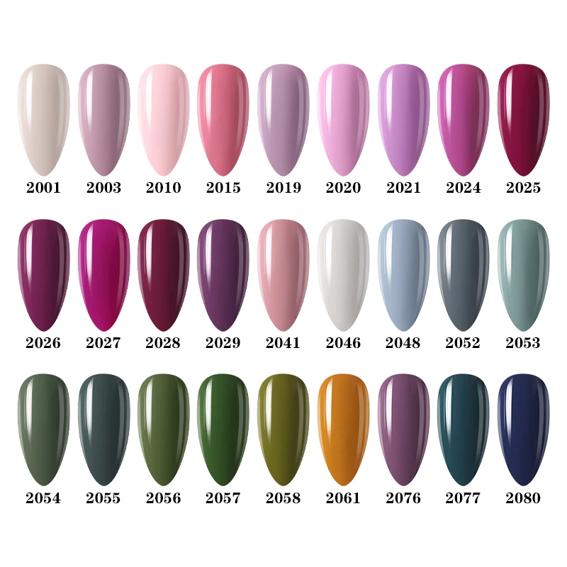 NAILCO-131 색 네일 젤 폴리쉬 오프 LED 세미 퍼머넌트 15ML, 젤 네일아트 하이브리드 바니시, 매니큐어 래커용