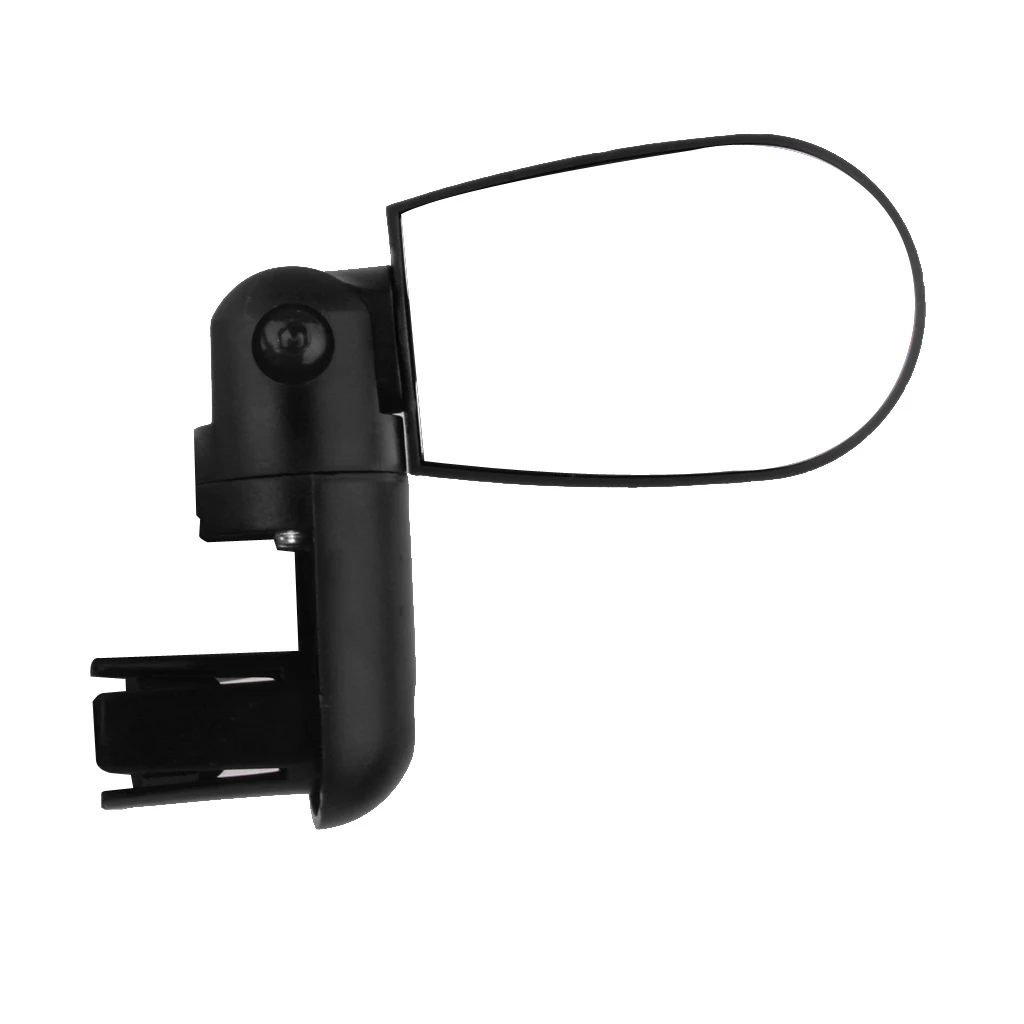 1pc Adjustable Cycling Bike Handlebar Rearview Rear View Mirrors- Black