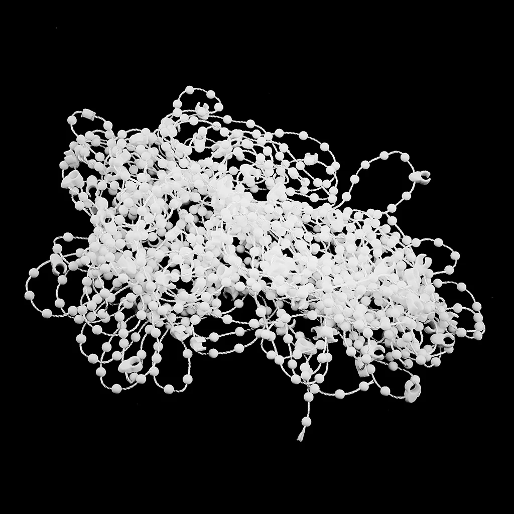 10 METRES OF PROFESSIONAL 3.5''inch (89MM) VERTICAL BLIND BOTTOM CHAIN PARTS/ SPARES