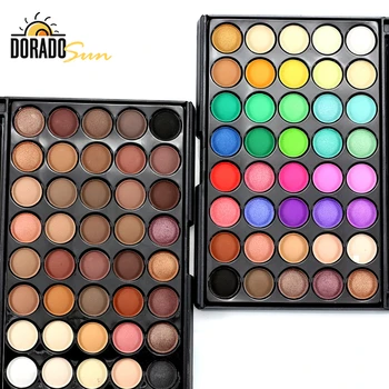 

Doradosun 40-color Eye Shadow Pallet Matte Shimmer Smoky Warm Glitter Natural Earth Color Waterproof Beauty Eye Shadow